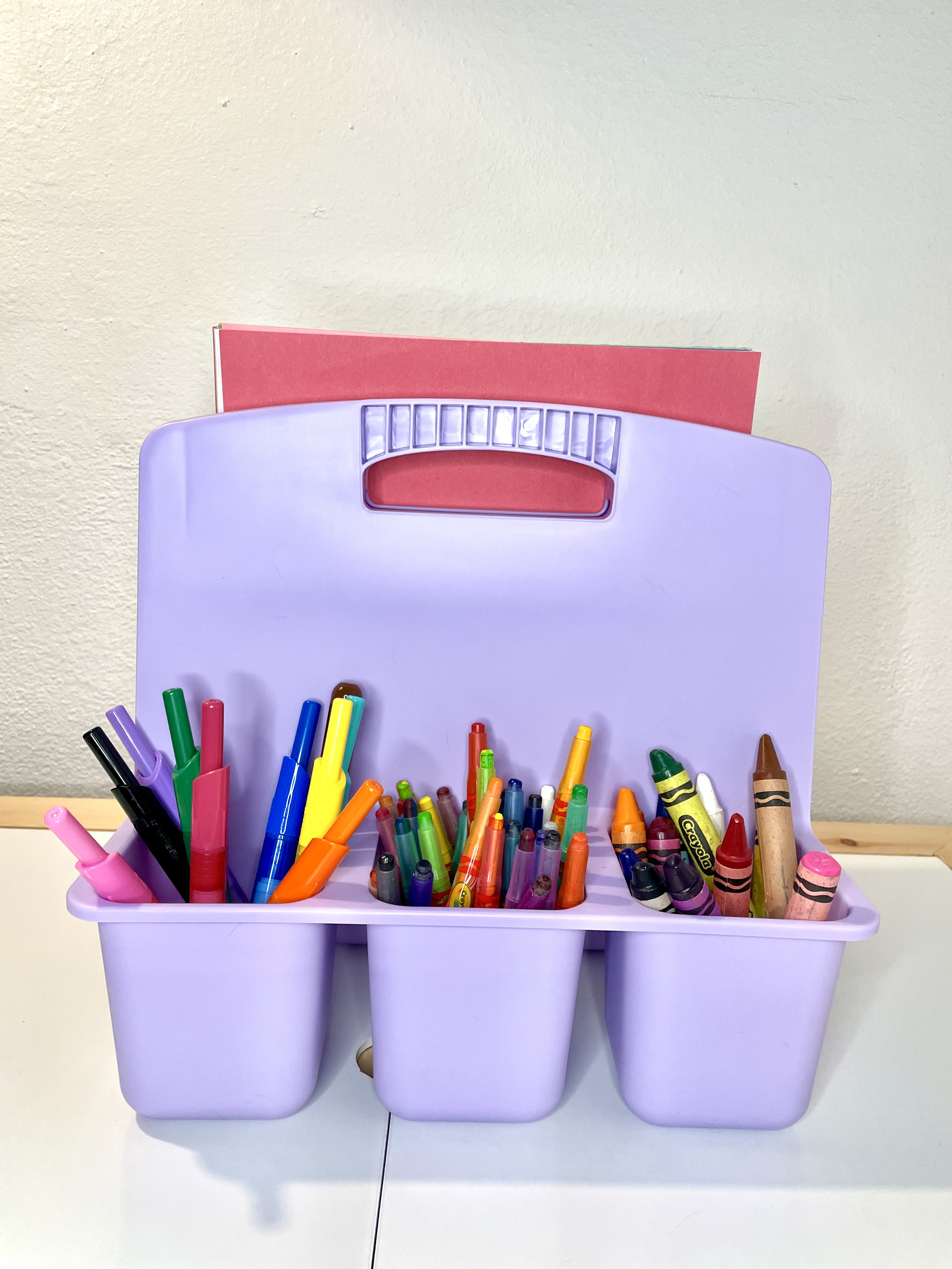 How to Create a Coloring Caddy for your Toddler